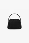 Alexander Wang Ryan Small Bag In Rib Knit In Black