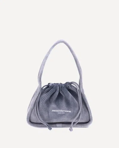 Alexander Wang Ryan Small Handbag In Blue