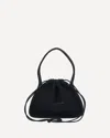 Alexander Wang Ryan Large Bag In Ribbed Knit In Black