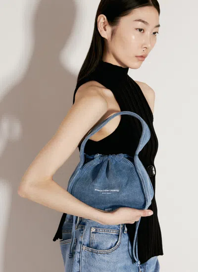 Alexander Wang Ryan Small Handbag In Blue