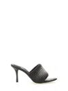 Alexander Wang Black Heiress Heeled Sandals