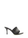 Alexander Wang Black Heiress Heeled Sandals In Black
