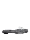 Alexander Wang Nia Ballchain Flat Sandals