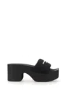 ALEXANDER WANG ALEXANDER WANG SANDALO SLIDE PLATFORM CON LOGO