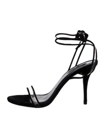 Pre-owned Alexander Wang Sandals In Black