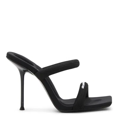 ALEXANDER WANG SANDALS BLACKS AND GREYS