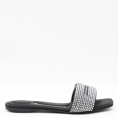 ALEXANDER WANG SANDALS BLACKS AND GREYS