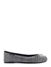 Alexander Wang Billie Rhinestone Embellished Ballet Flats In Black