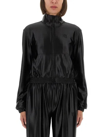 ALEXANDER WANG ALEXANDER WANG SATIN FAILLE SWEATSHIRT