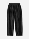 Alexander Wang Women Logo Pre Styled Biker Shorts Pants In Black