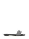 Alexander Wang Vy Crystal Embellished Slide Sandal In Black