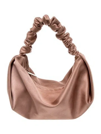 Pre-owned Alexander Wang Satin Top Handle Bag In Pink
