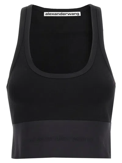 ALEXANDER WANG SCOOP NECK BRA TOPS