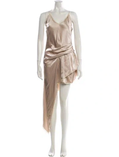 Pre-owned Alexander Wang Scoop Neck Jumpsuit In White