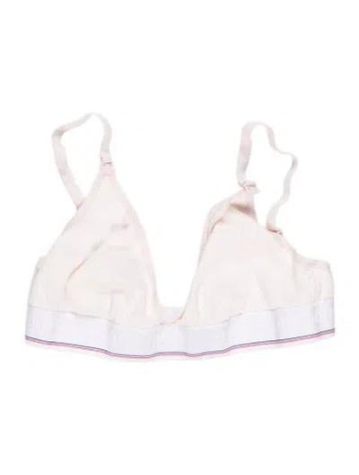 Pre-owned Alexander Wang Scoop Neck Sleeveless Sports Bra In White