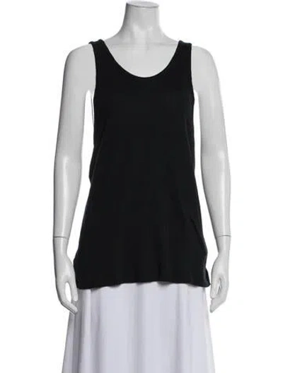 Pre-owned Alexander Wang Scoop Neck Sleeveless Top In Black