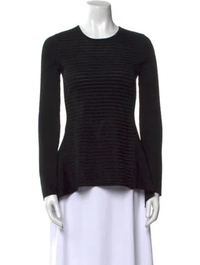 Pre-owned Alexander Wang Scoop Neck Sweater In Black