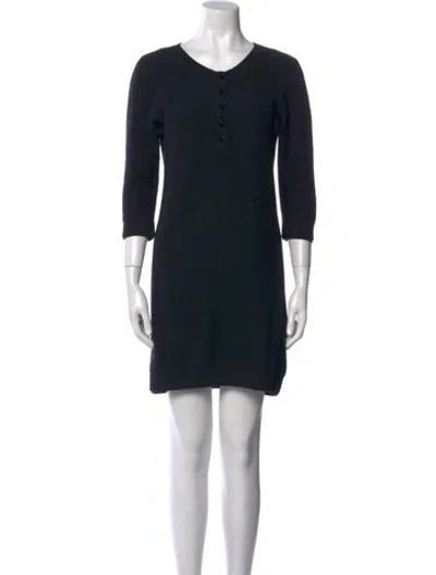 Pre-owned Alexander Wang Scoop Neck Sweater In Blue