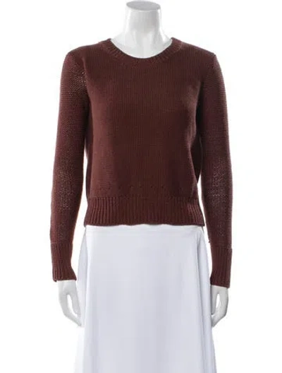 Pre-owned Alexander Wang Scoop Neck Sweater In Brown