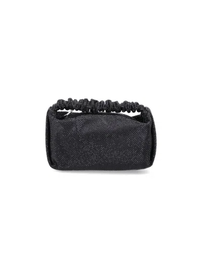 Alexander Wang Mini Scrunchie Handbag -  - Polyester - Black