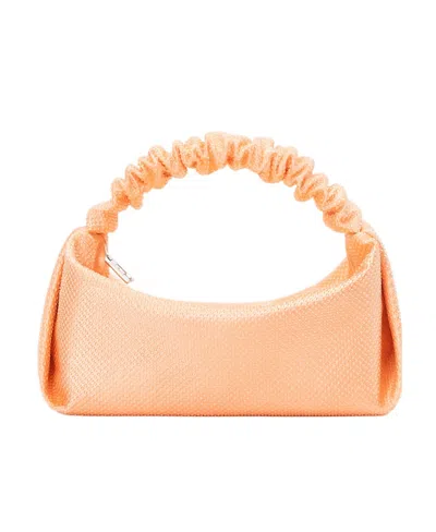 Alexander Wang Scrunchie Crystal-embellished Mini Bag In Pink