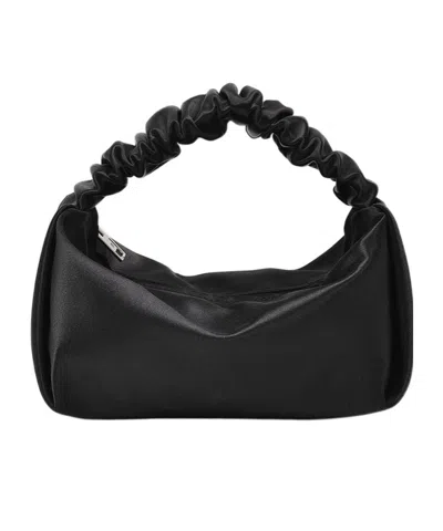 Alexander Wang Scrunchie Mini Bag In Black