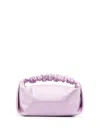Alexander Wang Scrunchie Crystal-embellished Mini Bag