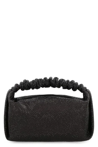 Alexander Wang Scrunchie Mini Handbag In Black