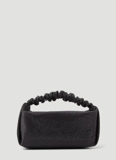 Alexander Wang Scrunchie Mini Handbag In Black