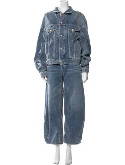 Pre-owned Alexander Wang Set In Blue