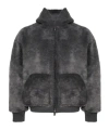 Alexander Wang Shearling Jacket In Multi