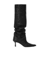 Alexander Wang Shiny Boots In Black