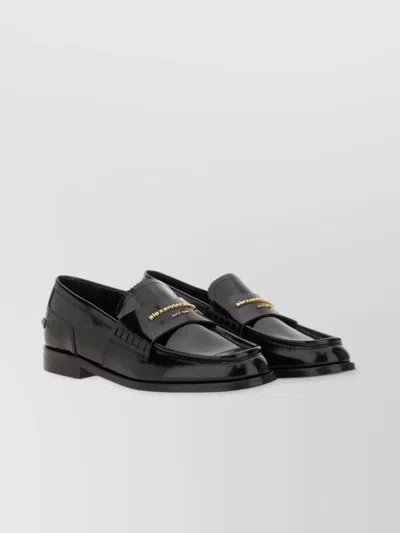 Alexander Wang Shiny Round Toe Loafers