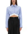 Alexander Wang Women Cropped Shirt