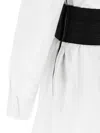 Alexander Wang Deconstructed Mini Dress In Neutral
