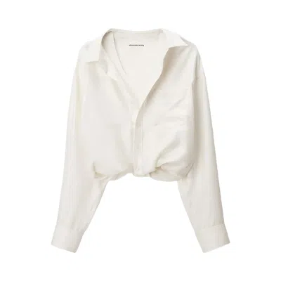 Pre-owned Alexander Wang Shirt Pre-styled Cami Top 'cream' | Women's Size S