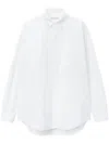 Alexander Wang Oversized Boyfriend Shirt In White