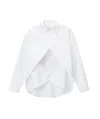 Alexander Wang Shirt With Slit Front In White