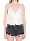 Alexander Wang Silk Charmeuse Camisole In White
