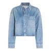 Alexander Wang Shirts Vintage Marbled Blue In Blue