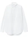 Alexander Wang Oversized Boyfriend Shirt In White