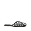 Alexander Wang Rhodes Stud-embellished Mesh Ballet Flats