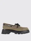 Alexander Wang Carson 50 Waxed Suede Boat Shoes In Brown