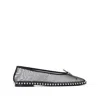 Alexander Wang Black Mesh Lina Ballerinas In Black