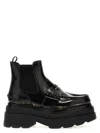 Alexander Wang Carter Ankle Platform Ankle Boots In Black