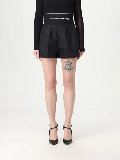 ALEXANDER WANG SHORT ALEXANDER WANG WOMAN COLOR BLACK,G56841002