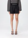Alexander Wang Short  Woman Color Black In Black