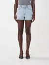 ALEXANDER WANG SHORT ALEXANDER WANG WOMAN COLOR DENIM,F48409028