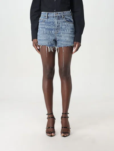 Alexander Wang Short  Woman Color Indigo