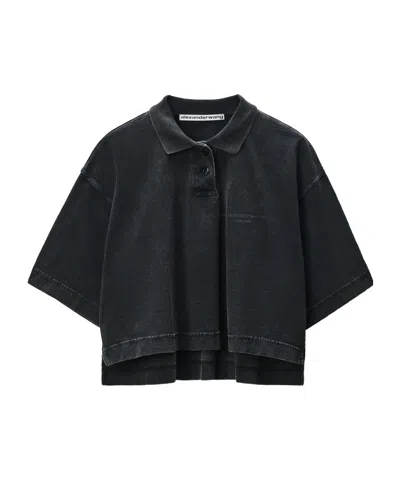 Alexander Wang Short Polo Shirt